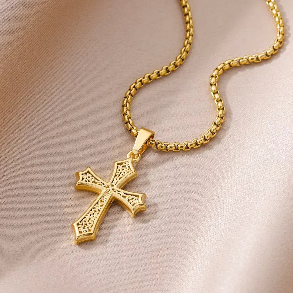 Lucky Cross Necklace