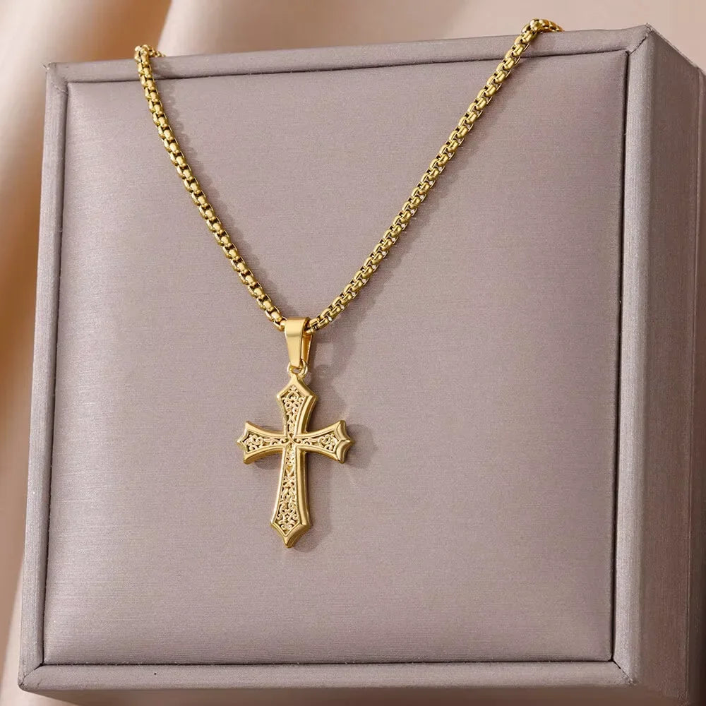 Lucky Cross Necklace