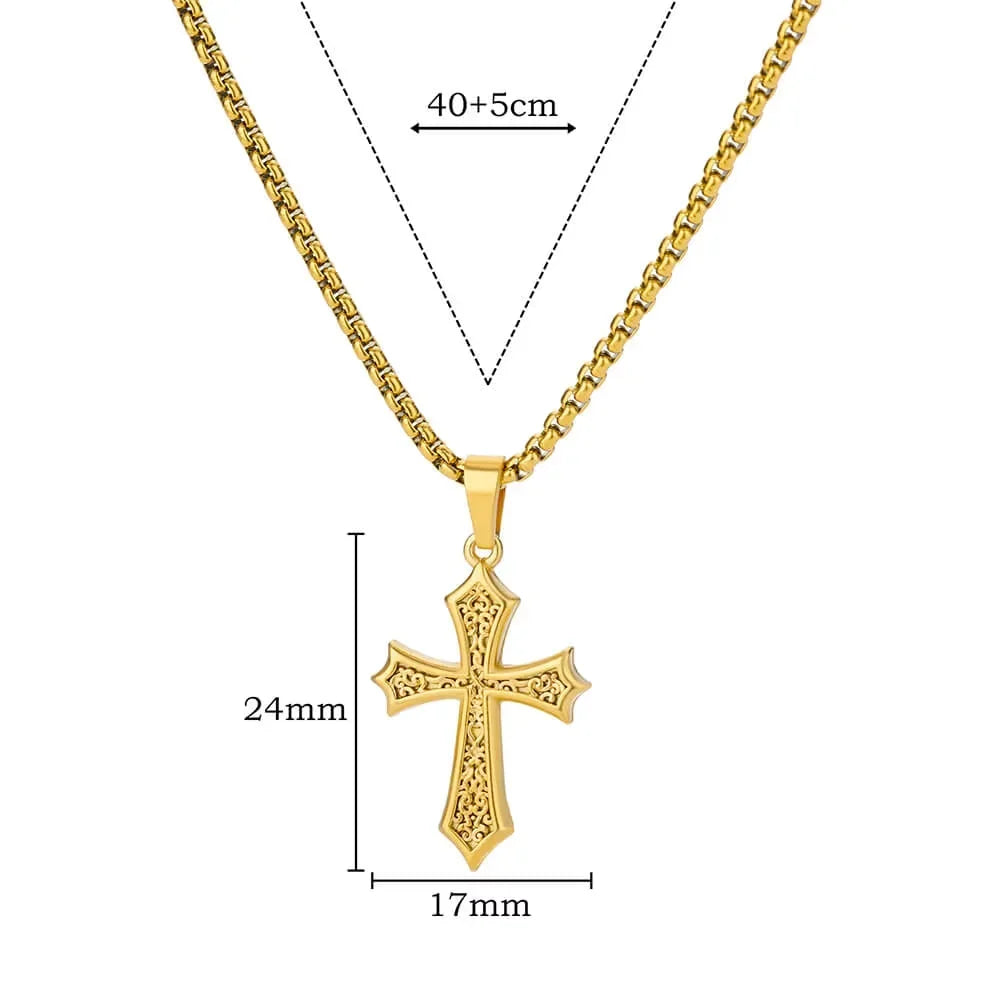 Lucky Cross Necklace