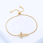 Cross Chain Bracelet