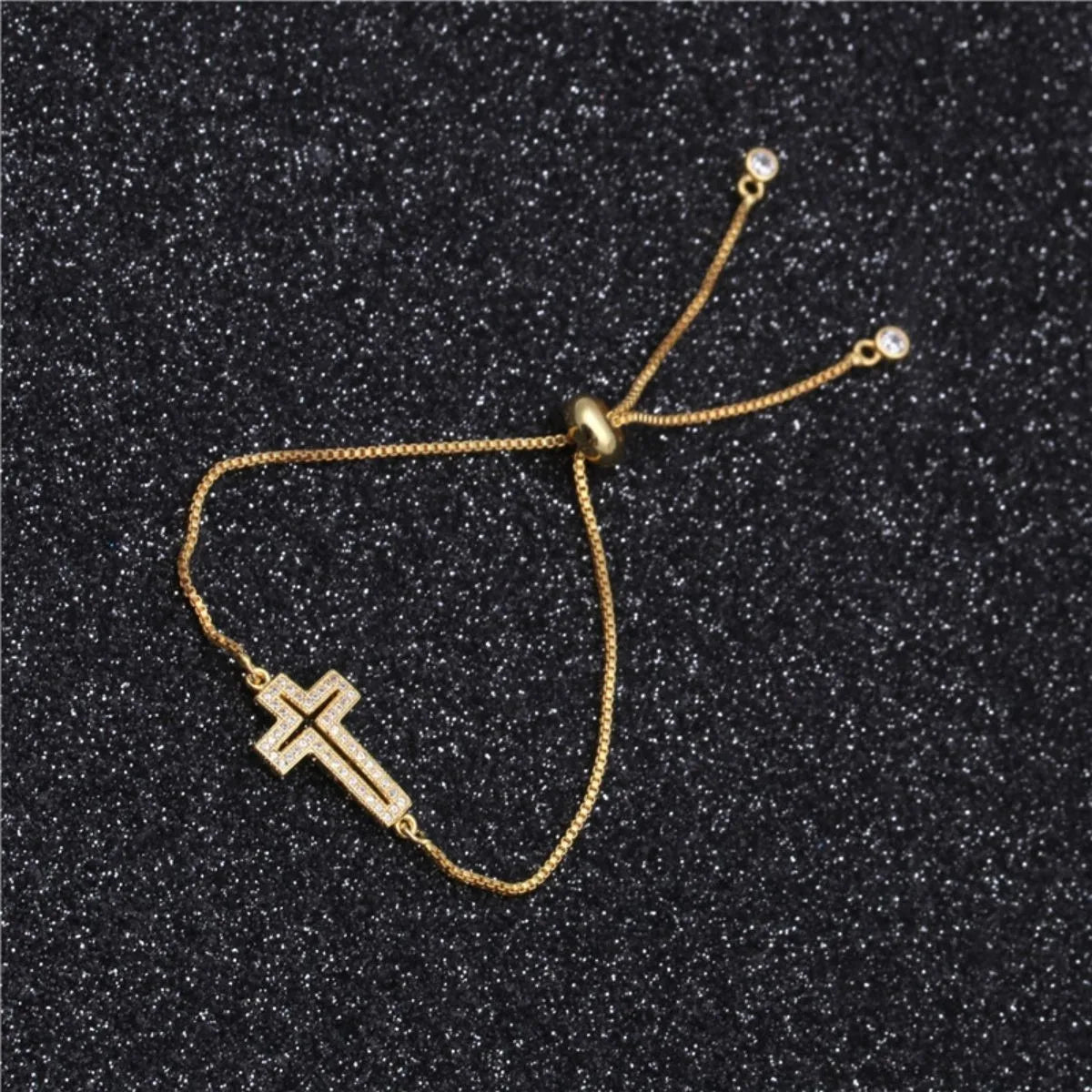 Cross Chain Bracelet