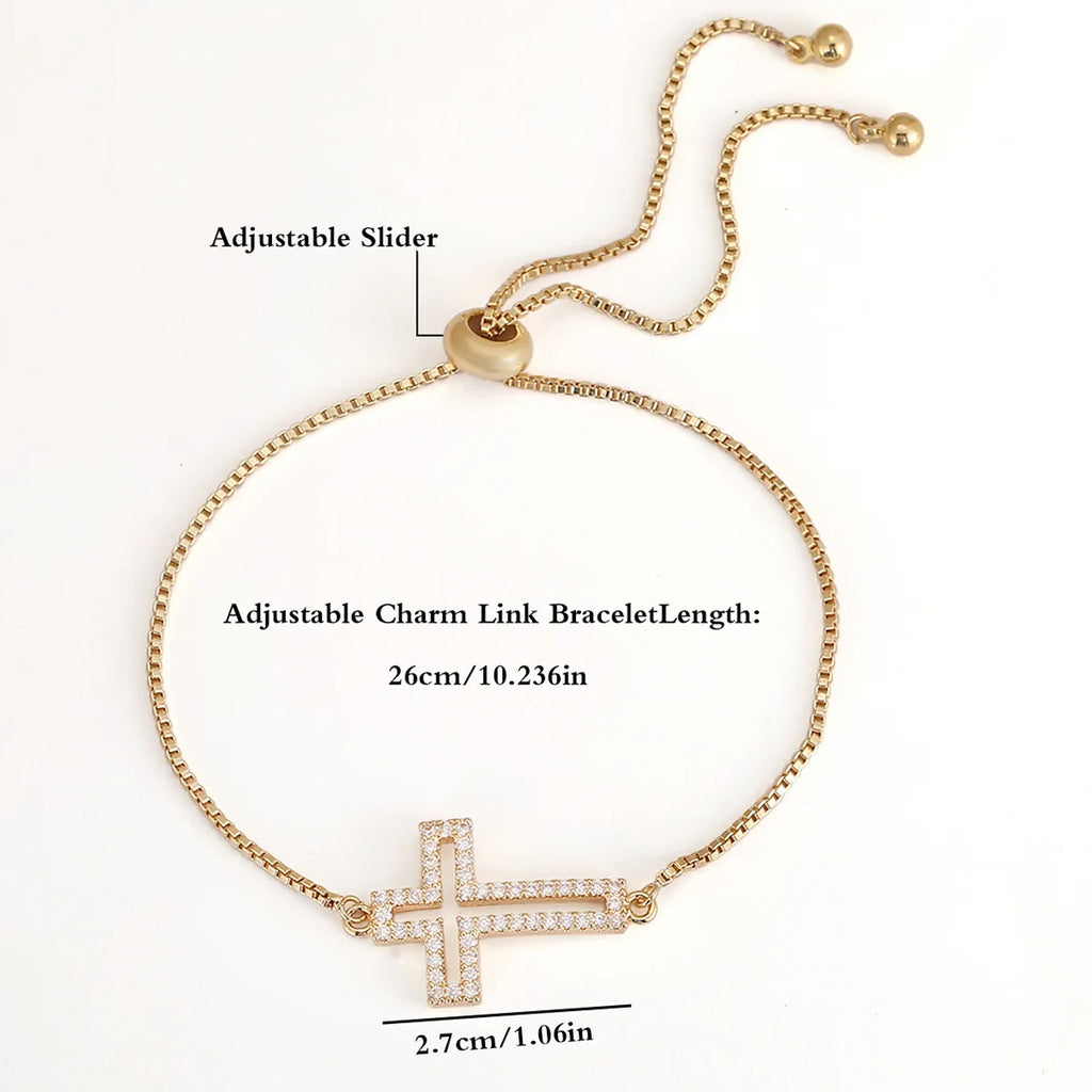 Cross Chain Bracelet