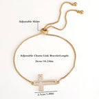 Cross Chain Bracelet