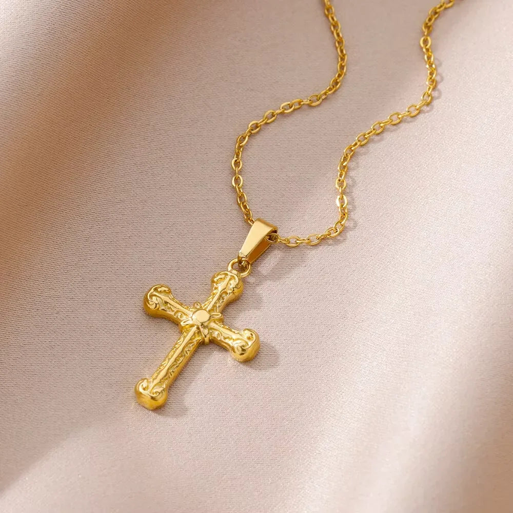 Lucky Cross Necklace