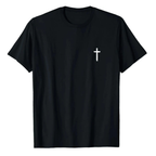 Minimalist Cross Tee