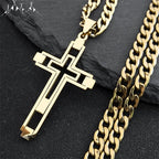 Hip Hop Cross Necklace