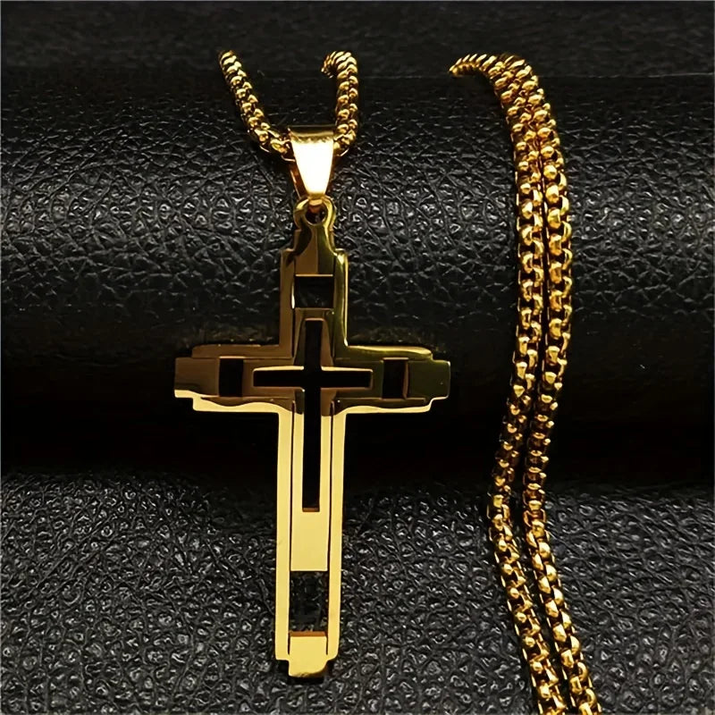 Vintage Cross Necklace
