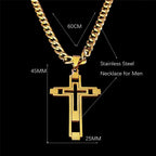 Hip Hop Cross Necklace