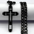 Hip Hop Cross Necklace