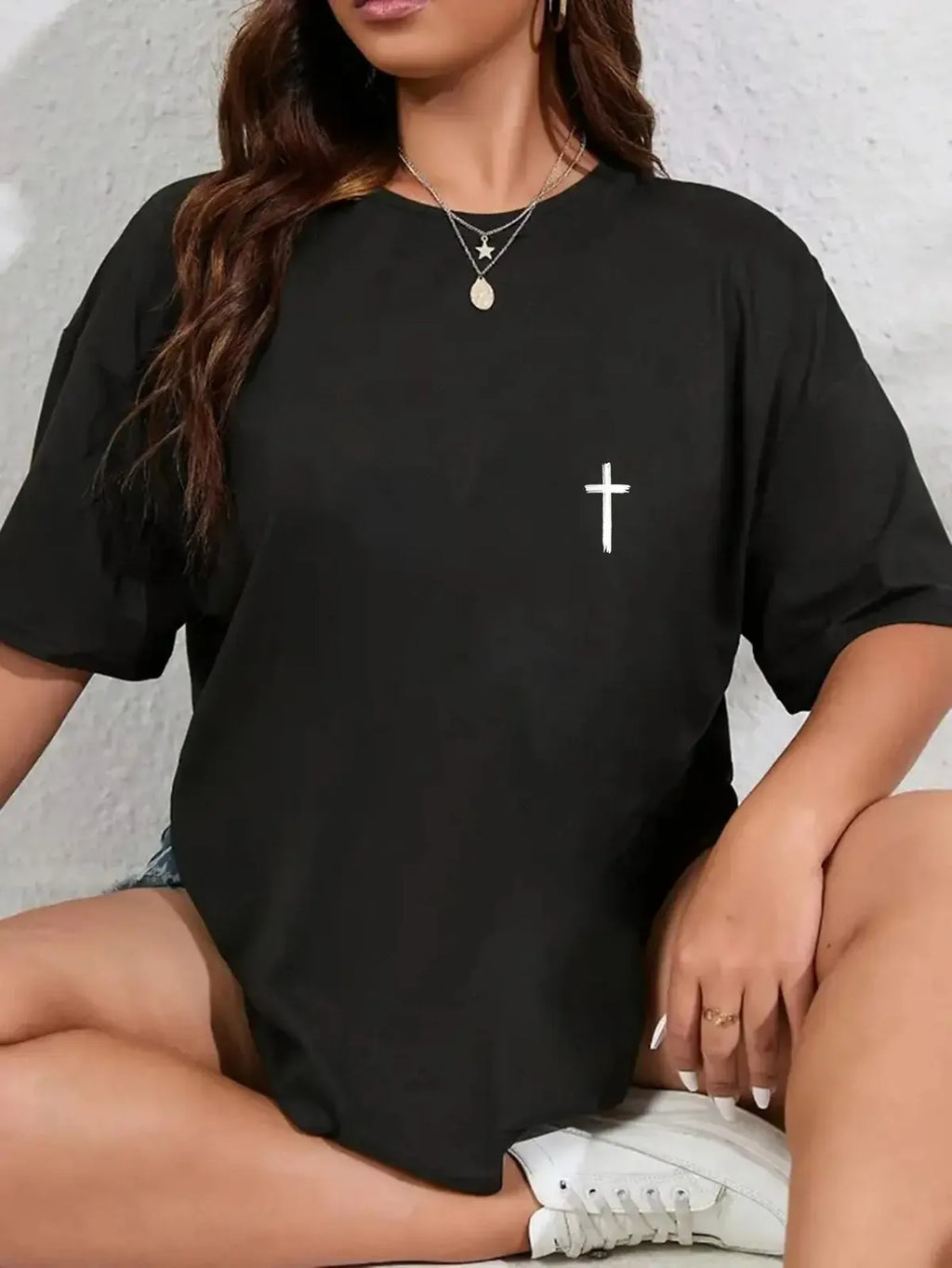 Minimalist Cross Tee