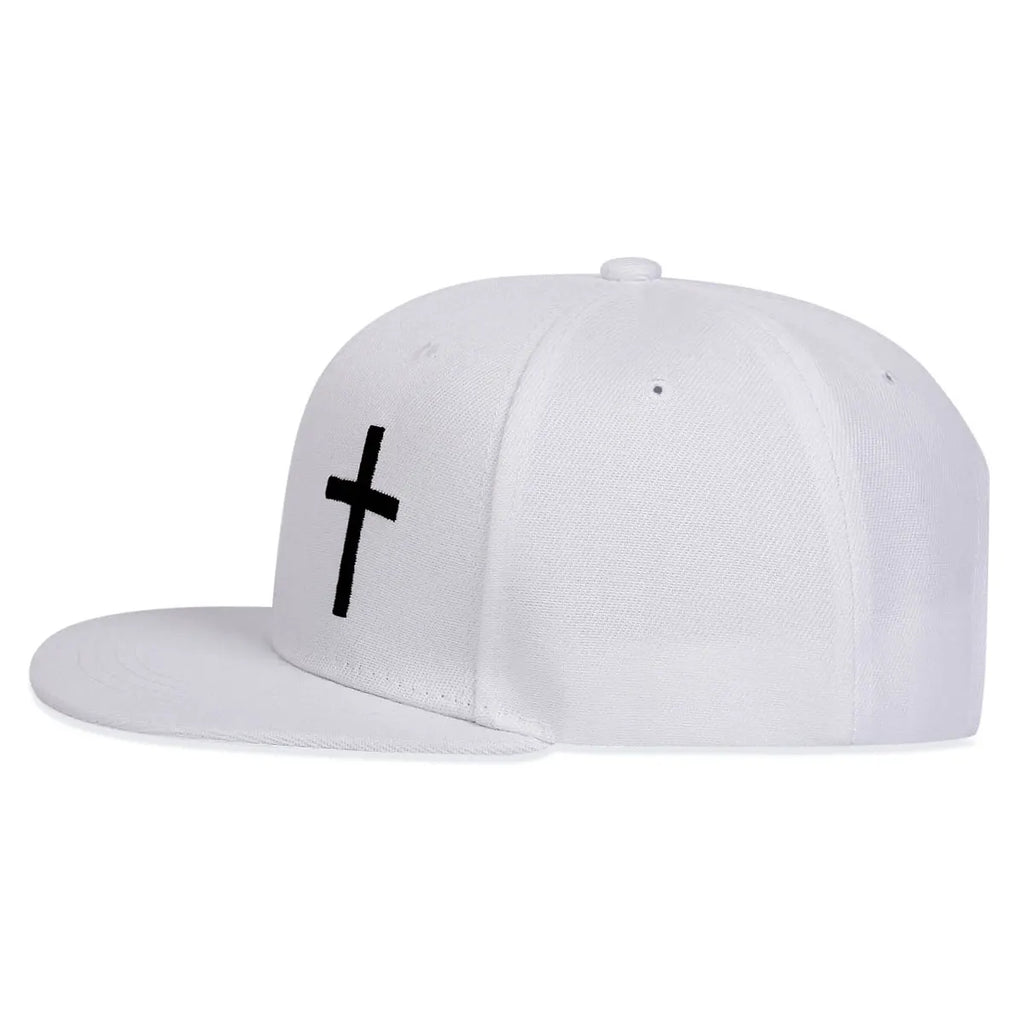 Cross Embroidered Hat