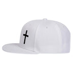 Cross Embroidered Hat