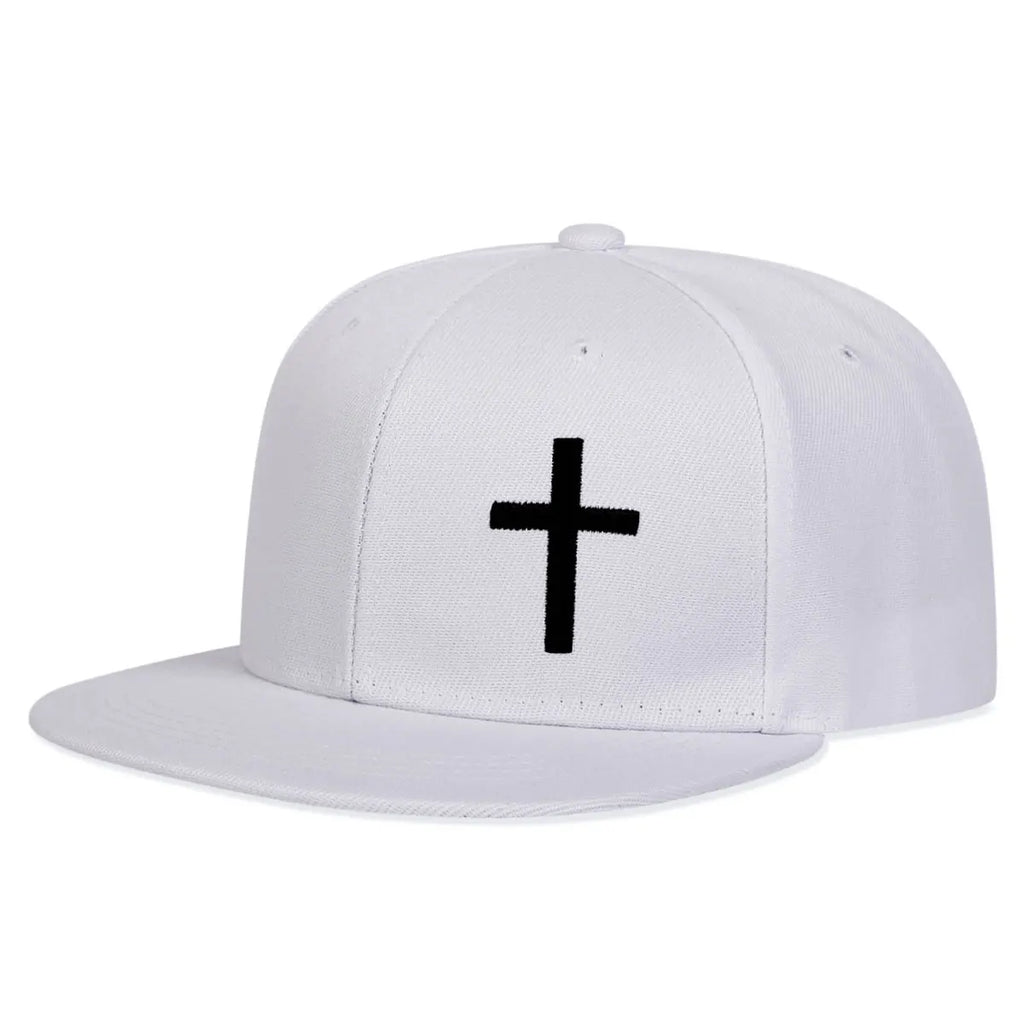 Cross Embroidered Hat