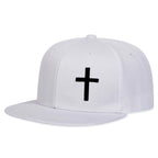 Cross Embroidered Hat