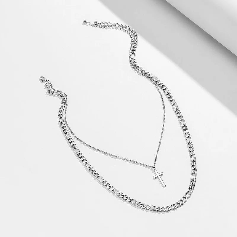 Figaro Cross Necklace