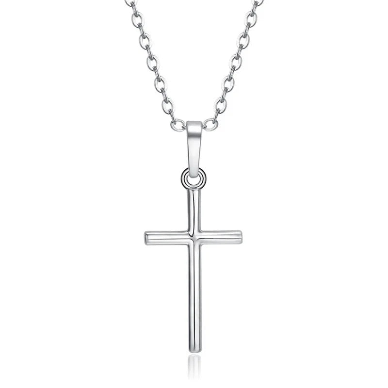 Crystal Jesus Necklace