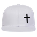 Cross Embroidered Hat