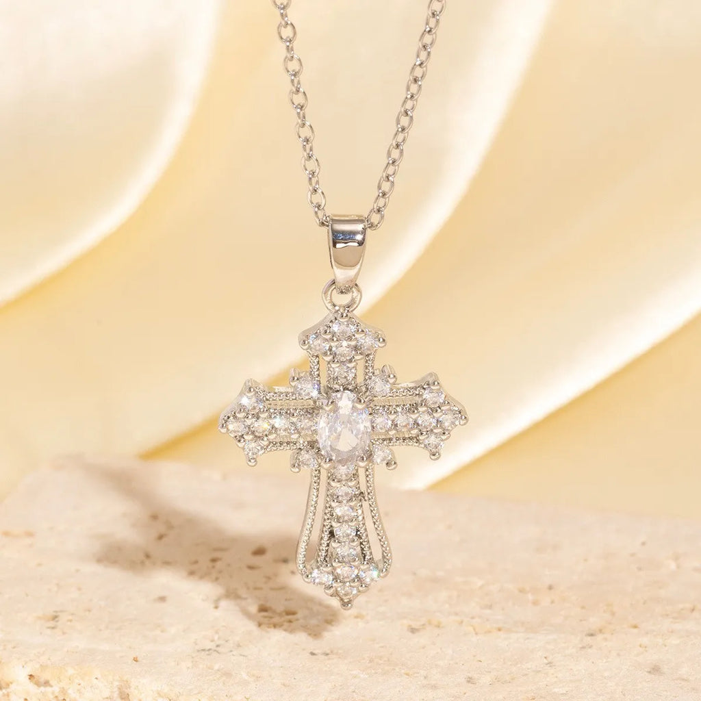 Vintage Cross Necklace