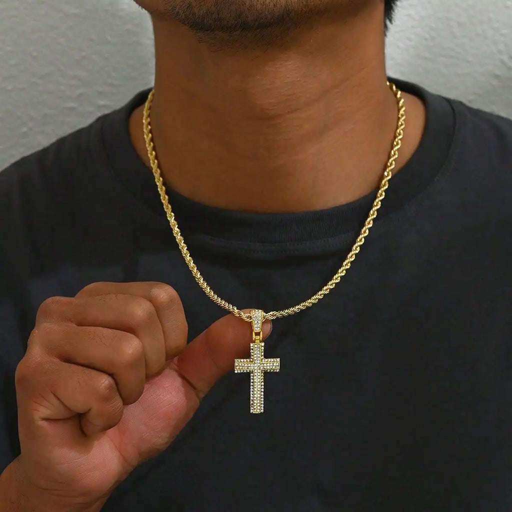 Gold Cross Necklace