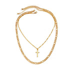 Figaro Cross Necklace