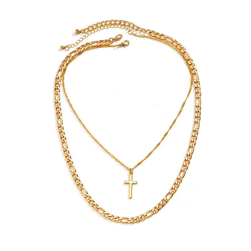 Figaro Cross Necklace