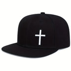 Cross Embroidered Hat