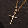 Crystal Jesus Necklace