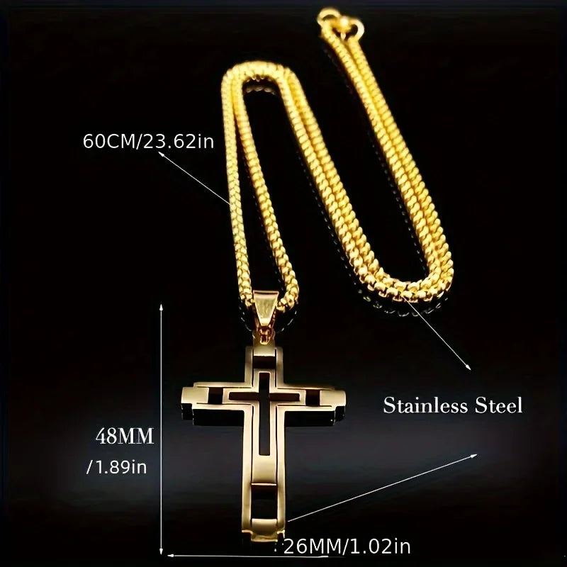Vintage Cross Necklace