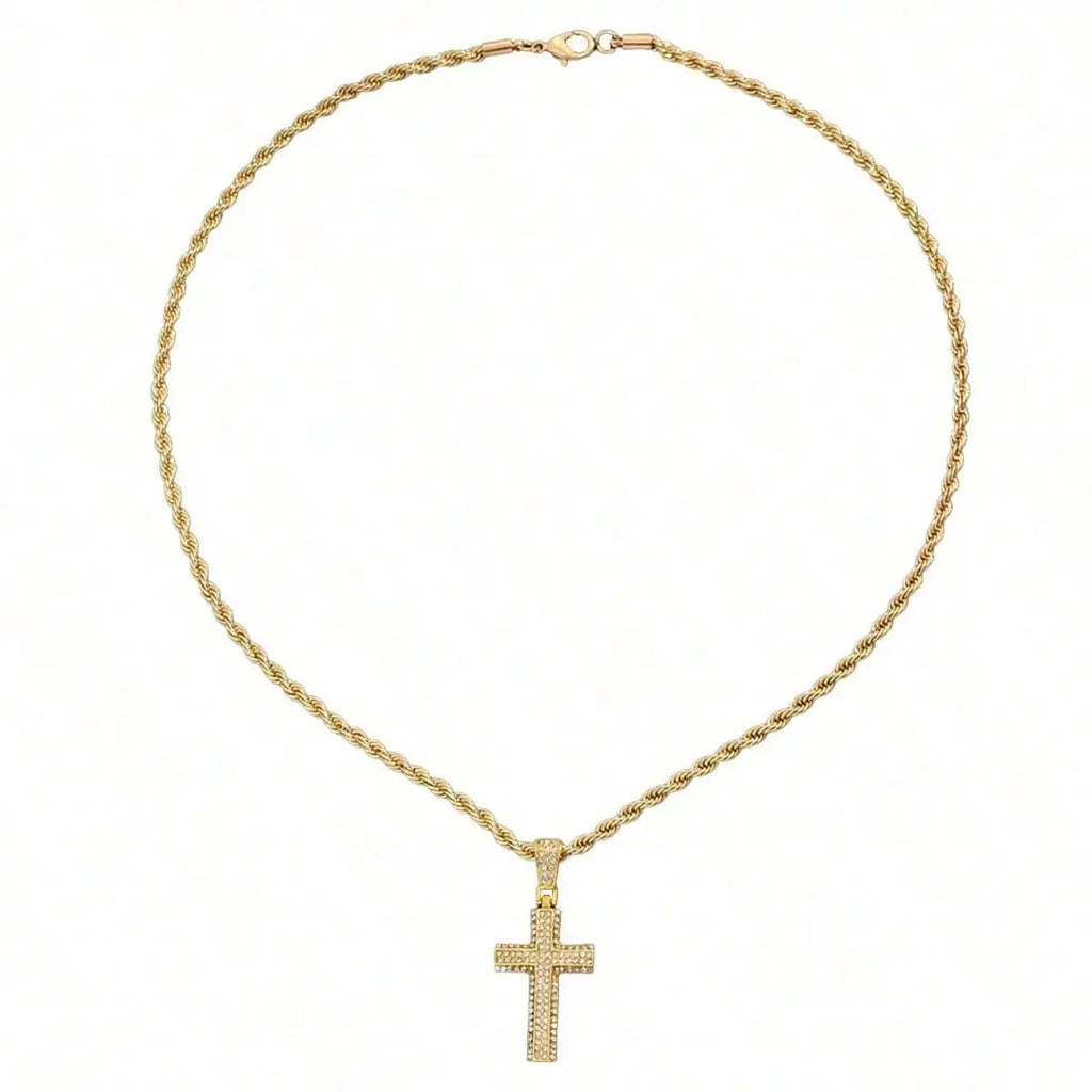Gold Cross Necklace