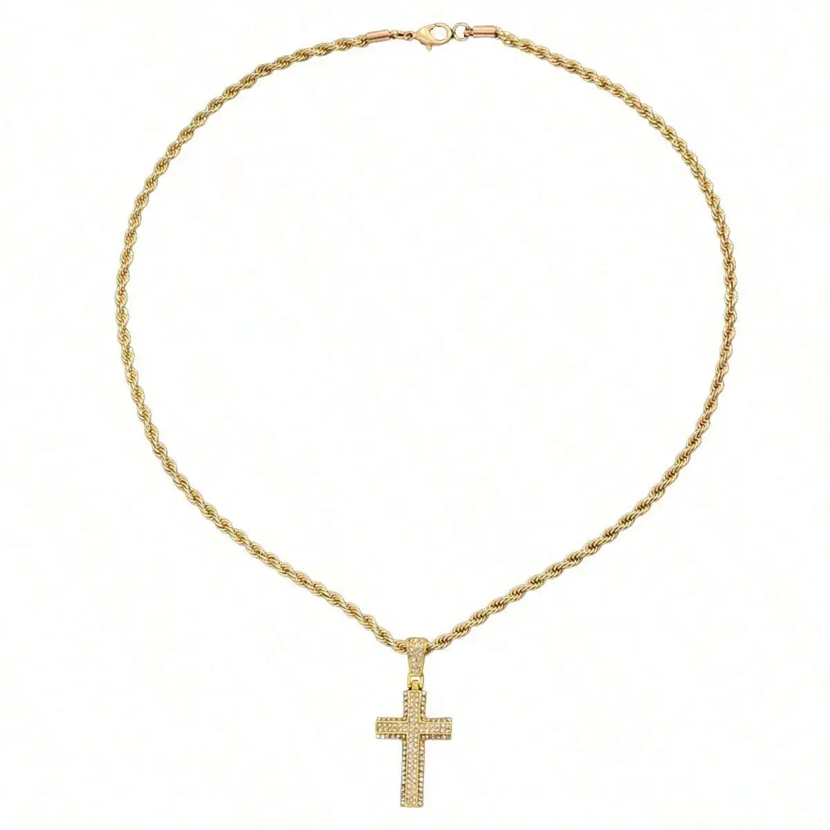 Gold Cross Necklace