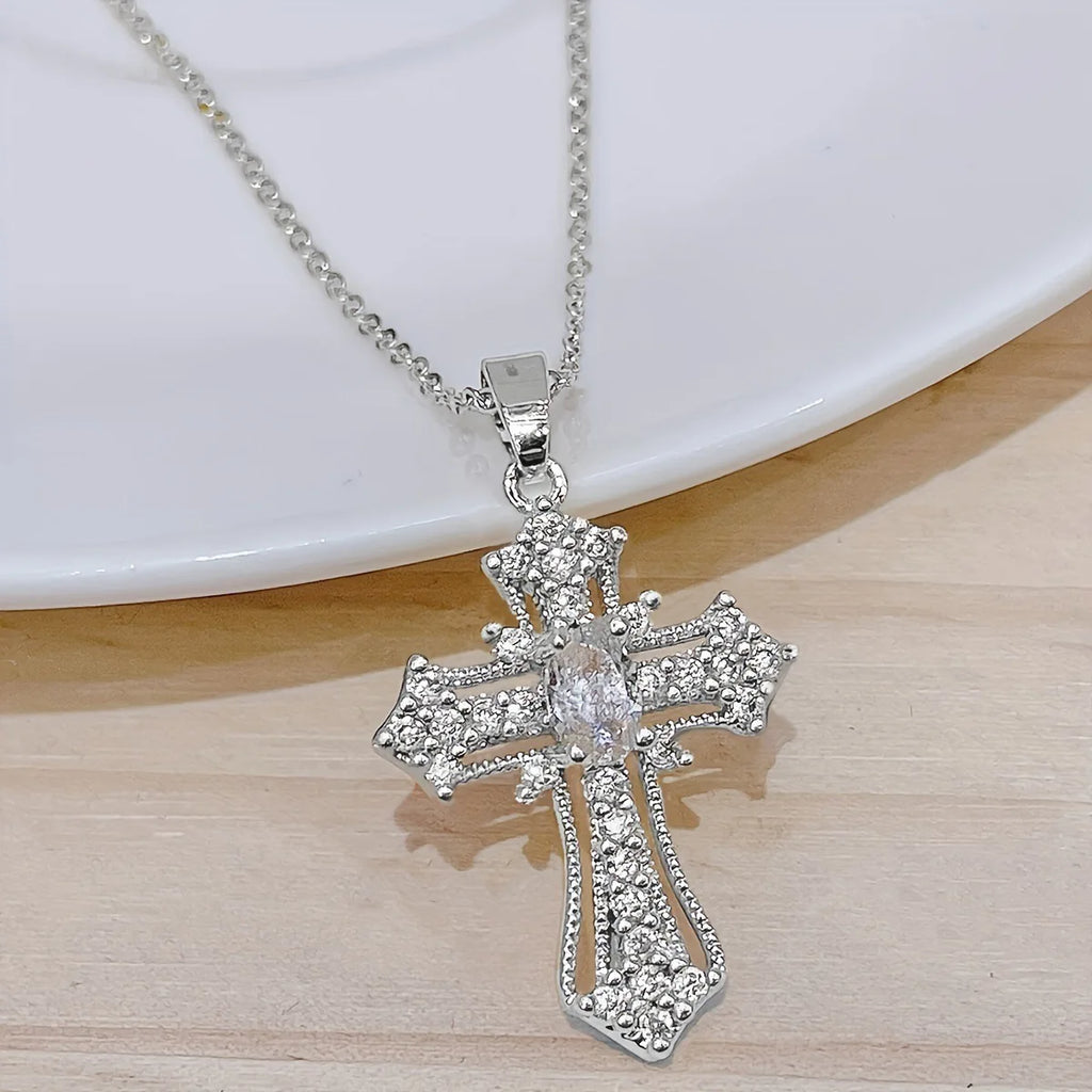 Vintage Cross Necklace