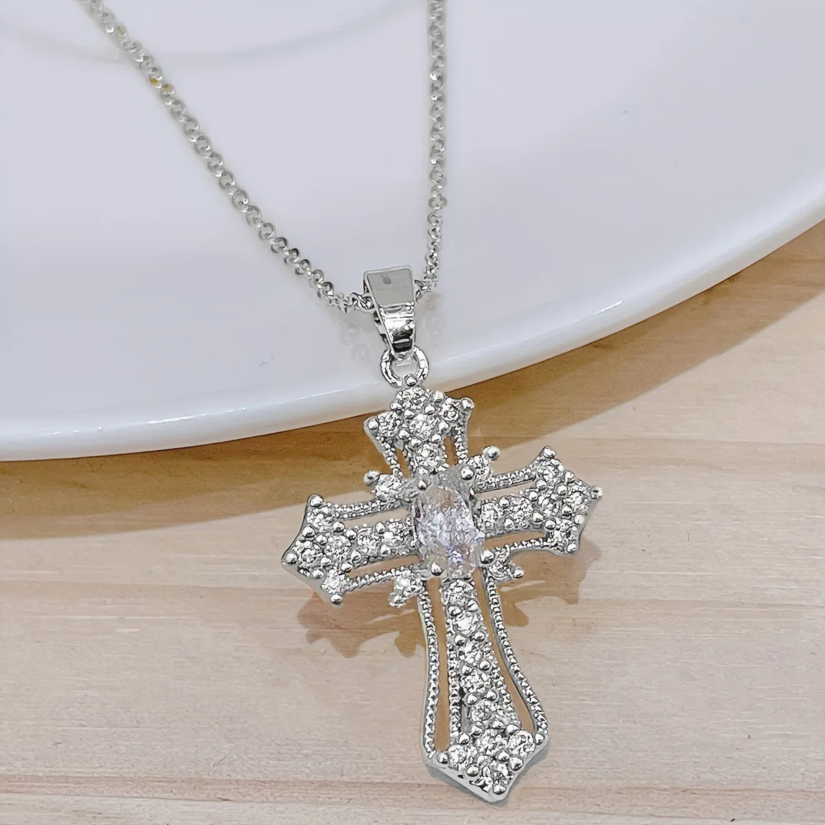 Vintage Cross Necklace