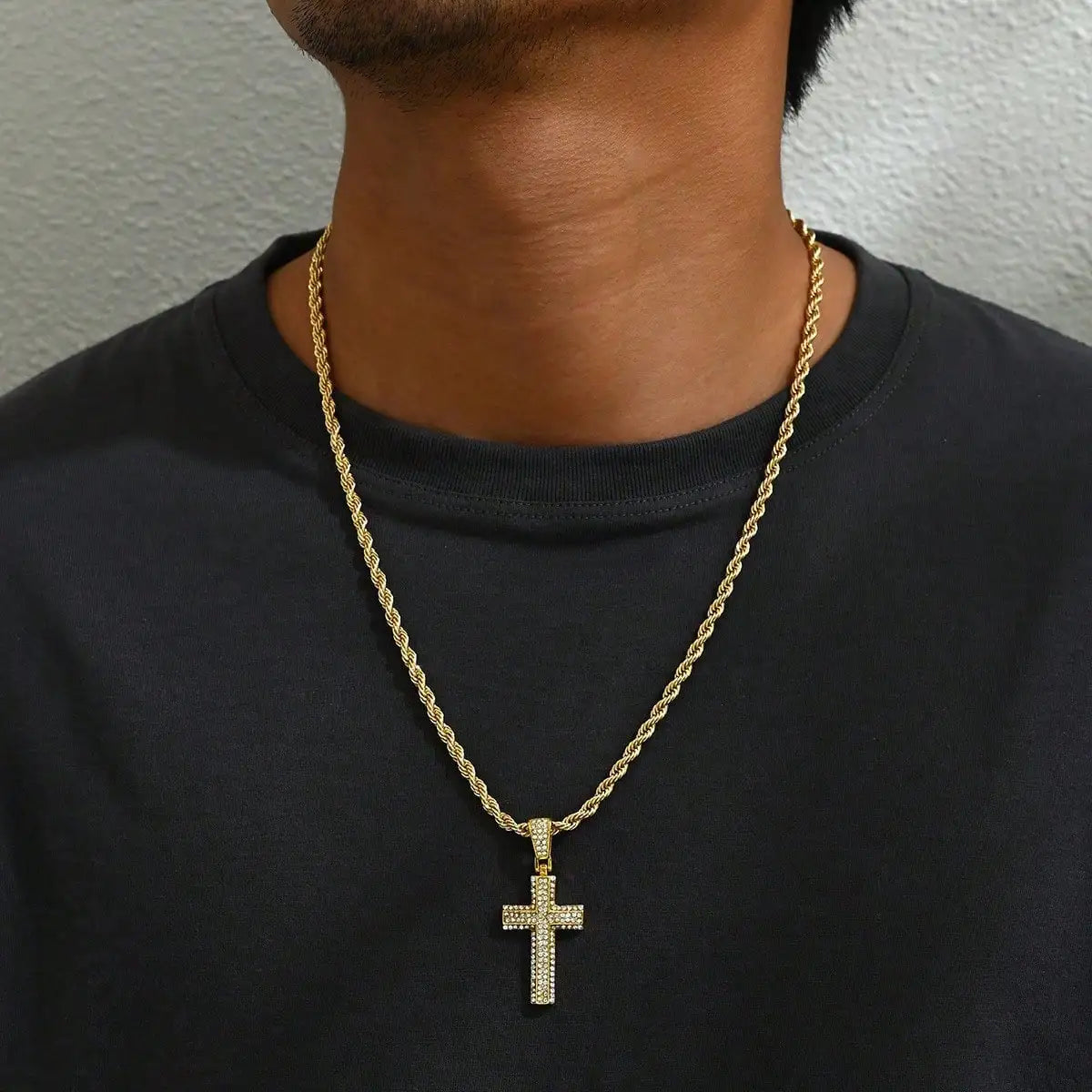 Gold Cross Necklace