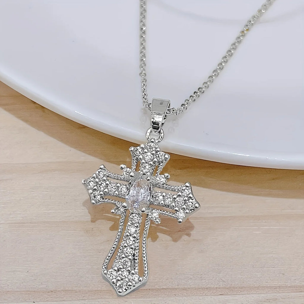 Vintage Cross Necklace