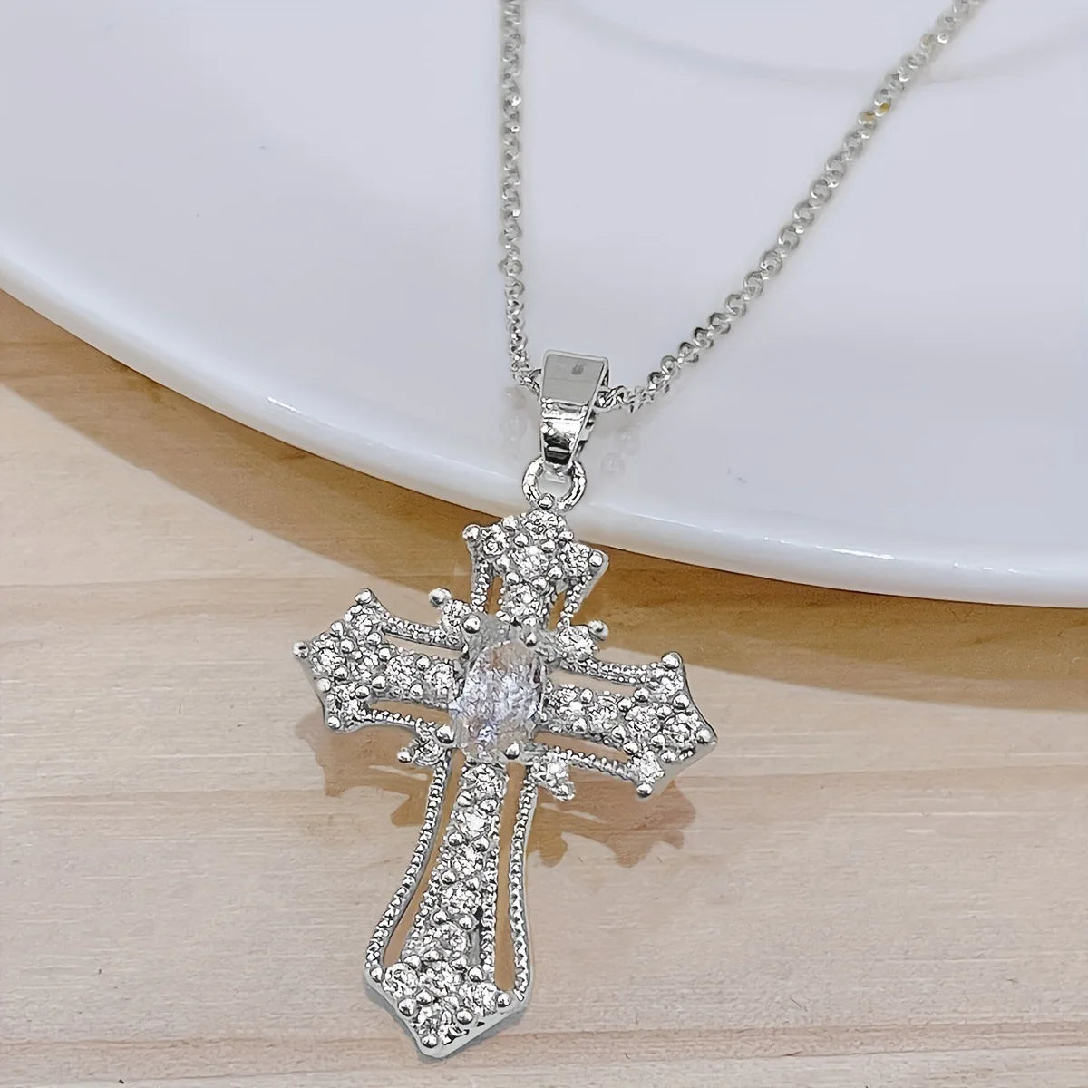 Vintage Cross Necklace