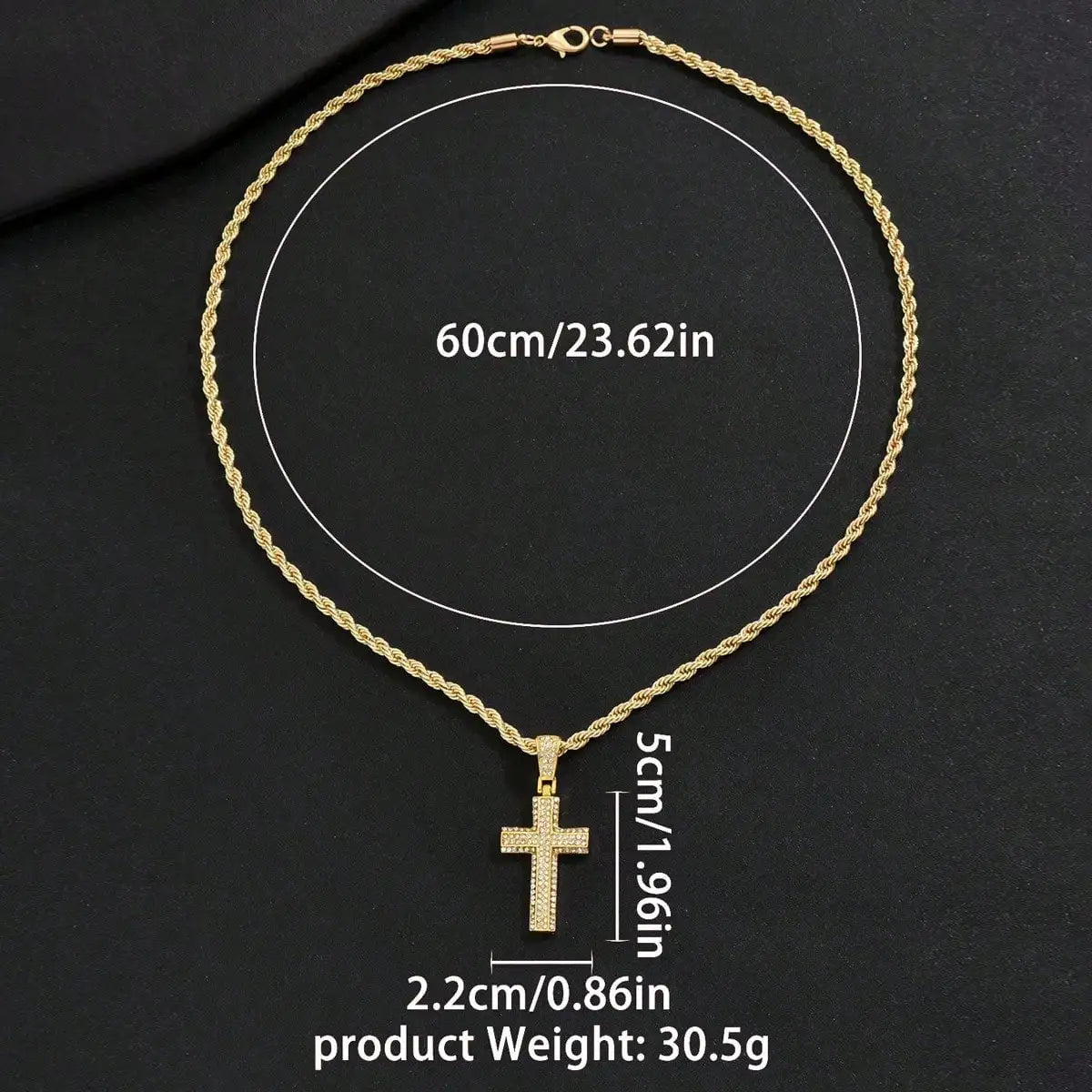Gold Cross Necklace