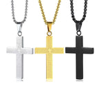 Scripture Cross Necklace