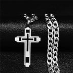 Hip Hop Cross Necklace