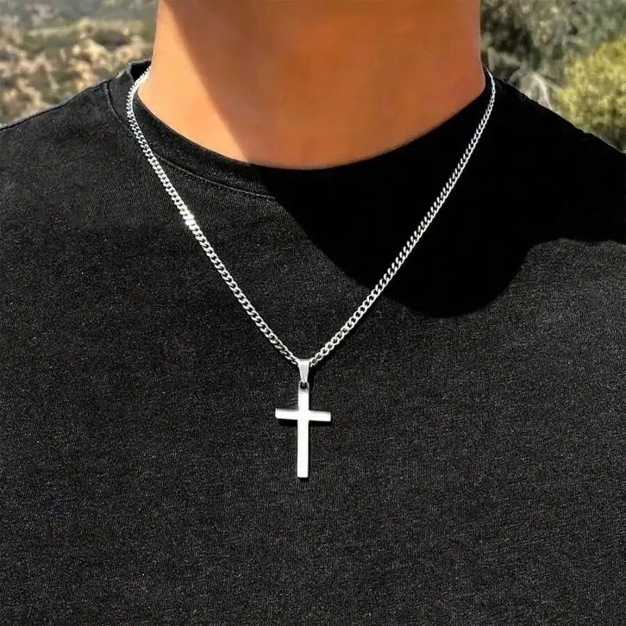 Stainless Cross Necklace