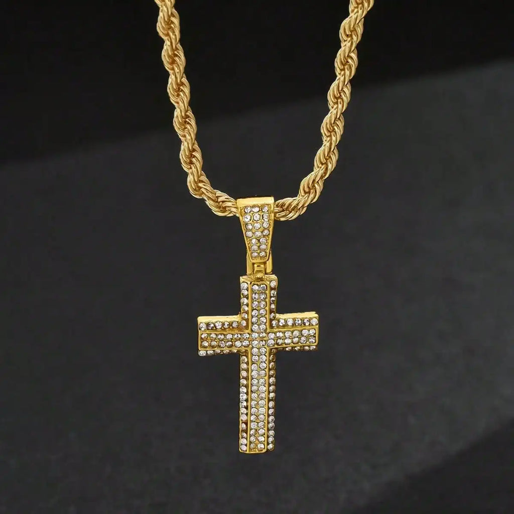 Gold Cross Necklace