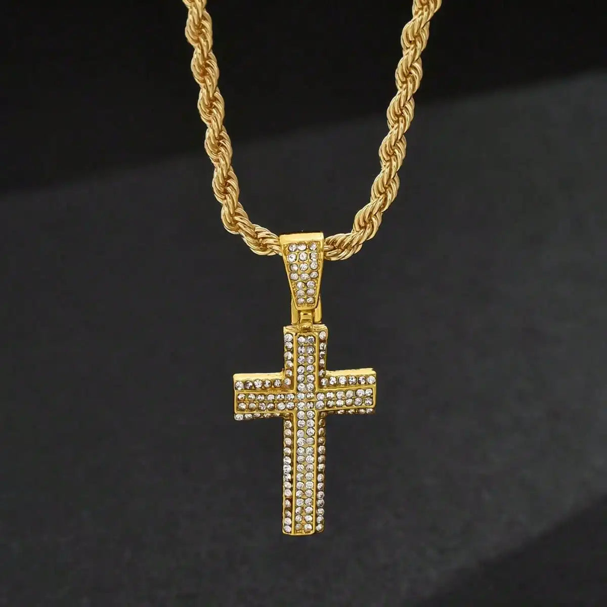 Gold Cross Necklace