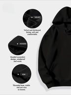 Cross Print Hoodie