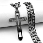 Hip Hop Cross Necklace
